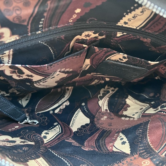 EUC Brighton Faux Croc Embossed Soft Leather Shoulder Bag - Picture 12 of 13